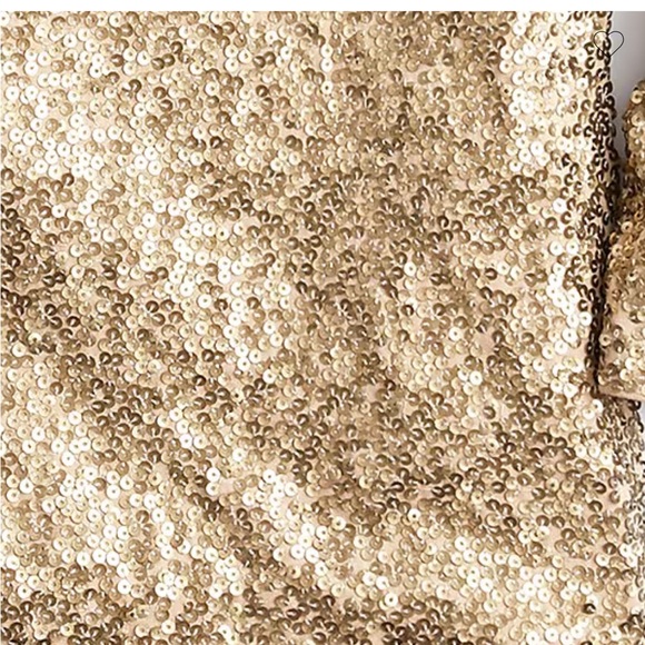 J CREW | S | Gold Sequins - Picture 16 of 16